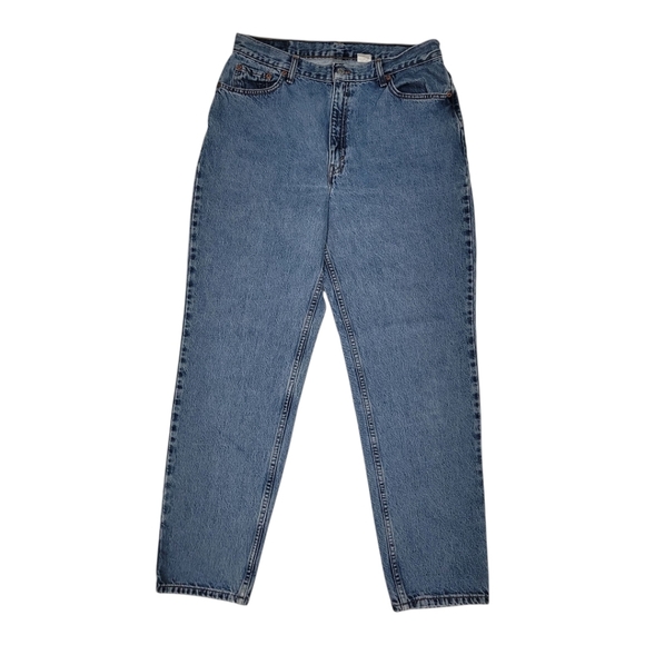 Levi’s 512 Slim Tapered Blue Wash Jeans Vintage Size 16 - Picture 3 of 12